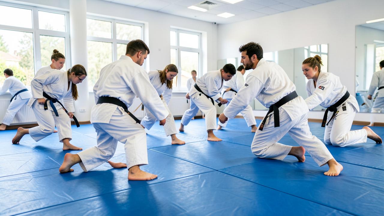 Adult Jiu-Jitsu class