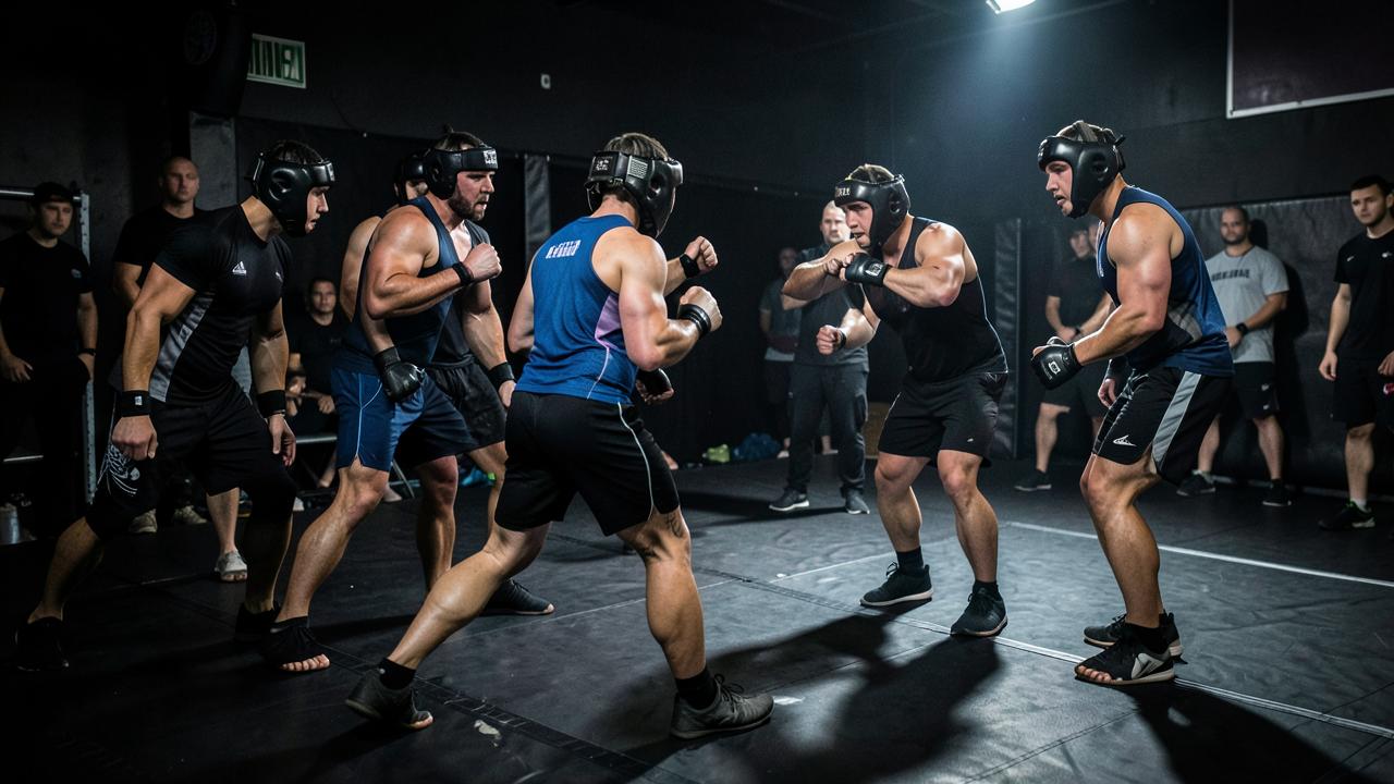 MMA and Fight Team class