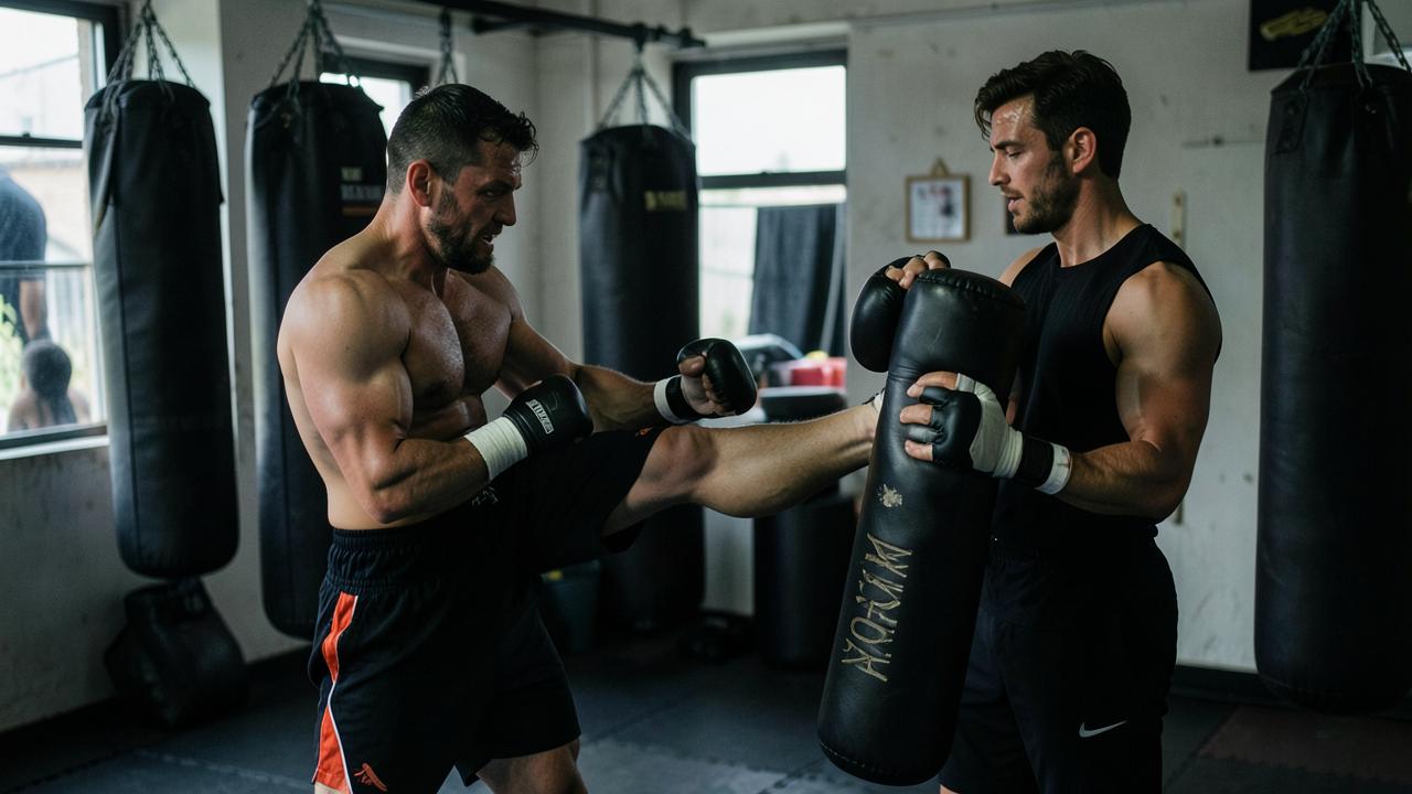 Kickboxing and Muay Thai class